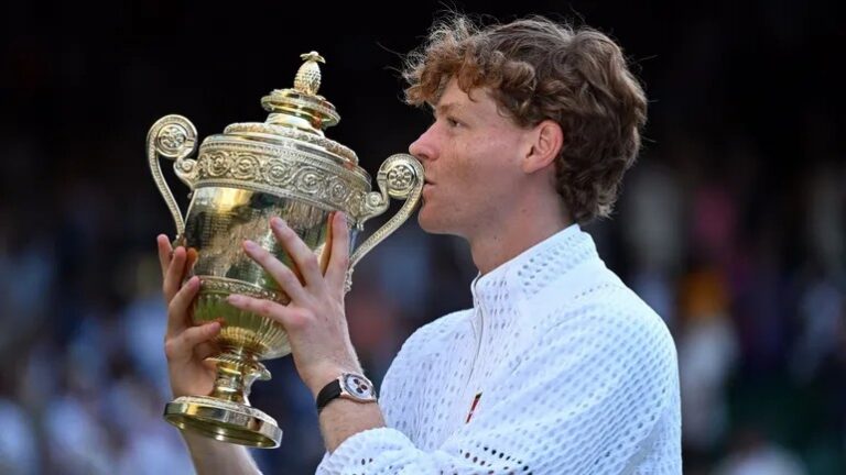 Tennis – wembleydon finale : Jannik Sinner s’impose dans la douleur